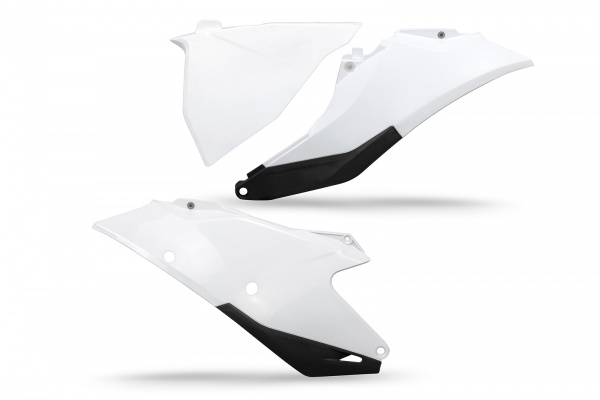 Side Panels white for Gas Gas MC 125 - MC 250 - EC 250 - EC 300 - MC 250F - EX 250 - EC 250F - EX 250F - EX 300 - MC 350F - ...